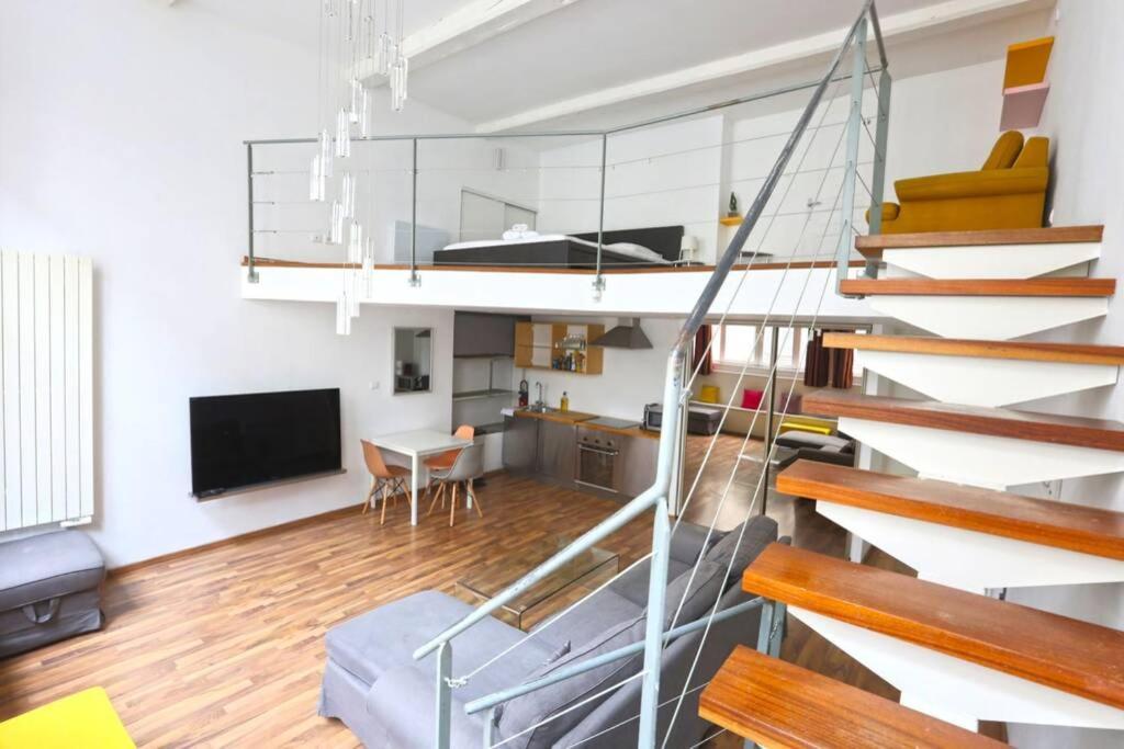 낭시 Ideal Pros Et Tourisme - Le Loft De Guise Avec Parking Prive 아파트 외부 사진
